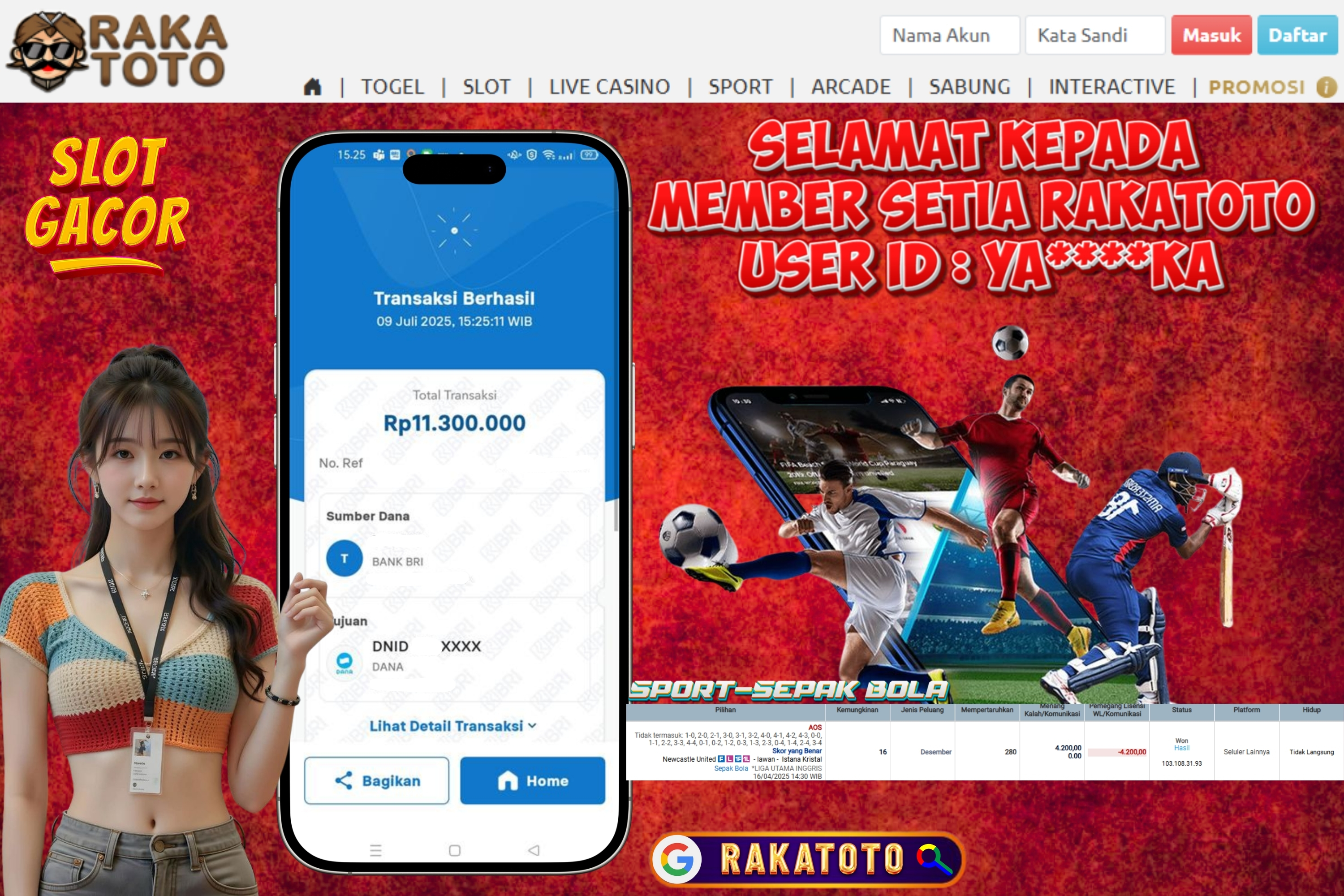 JACKPOT SPORT - SEPAK BOLA